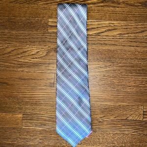 Real Men Wear Pink by Diane Katzman neck tie color grey white pink